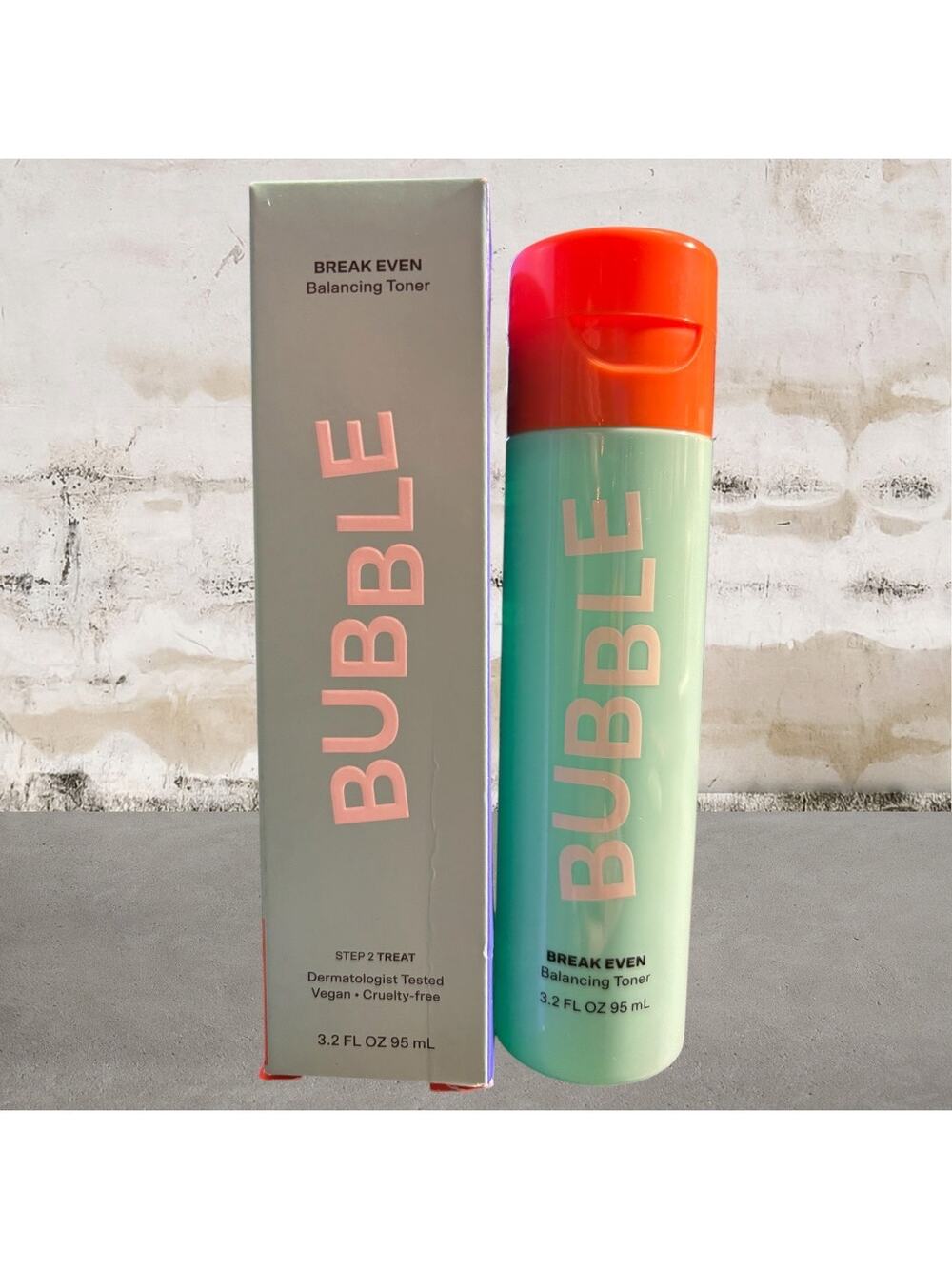 Bubble Skincare Break Even Balancing Face Toner NIB